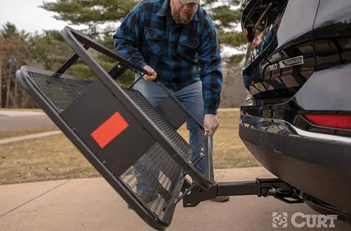 folding aluminum cargo carrier