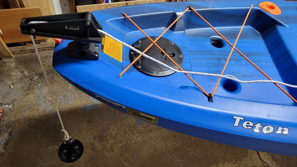 Manual Boat Anchor Winch For Small Boats Towing Less